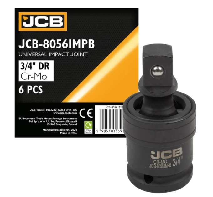 Кардан ударний 3/4" JCB Tools JCB-80561MPB