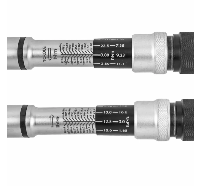Динамометричний ключ 3/4" (100-600 Нм) JCB Tools JCB-64761095