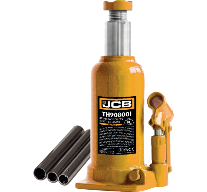Домкрат пляшковий (220-488 мм) 8т JCB Tools JCB-TH908001