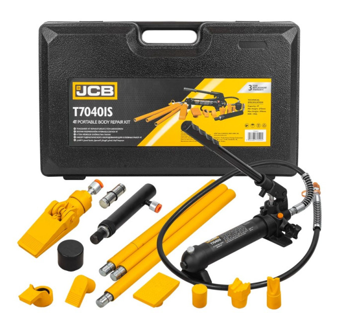Портативний набір для кузовного ремонту 4т JCB Tools JCB-T70401S