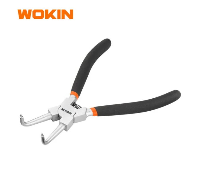 Знімач стопорних кілець внутрішній вигнутий 7″ (180 мм) WOKIN WK-104607