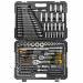 Набір інструменту комбінований 218 пр. 1/4", 3/8", 1/2" (6-гр.) (4-22 мм) JCB Tools JCB-42182-5