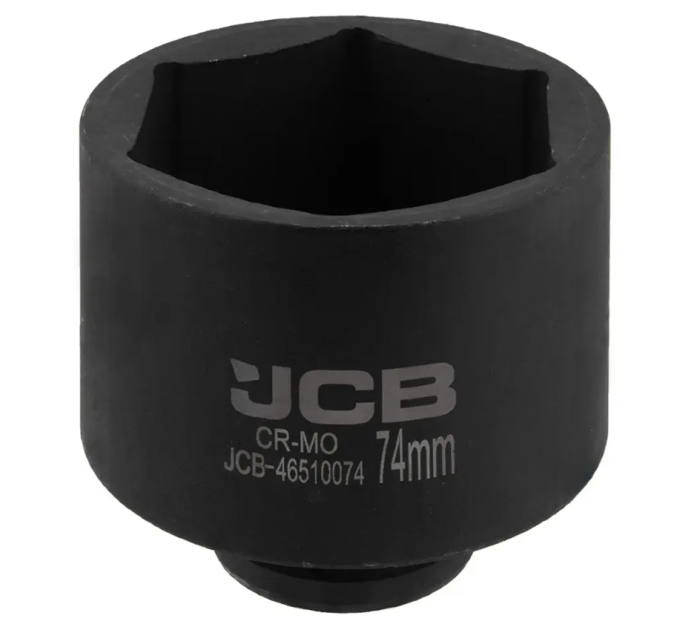 Гoлoвкa тopцeвa удapнa глибока 3/4" 74 мм (6-гранна) JCB Tools JCB-46510074