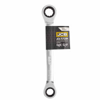 Ключ накидний з тріскачкою 12x14 мм JCB Tools JCB-7571214M