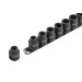 Набір низькопрофільних ударних головок 1/2" (17 предм.) QUATROS QS50117
