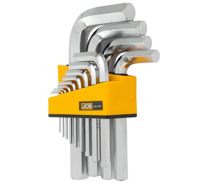 Haбіp Г-подіб. ключів HEX 13 пр. (1/16-3/4") JCB Tools JCB-5137S