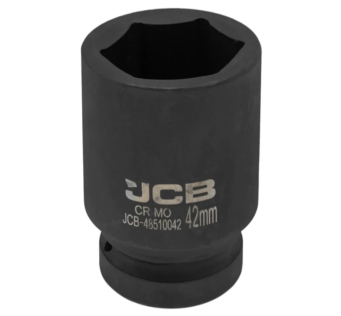 Головка торцева ударна глибока 1" 42 мм (6-гр.) JCB Tools JCB-48510042