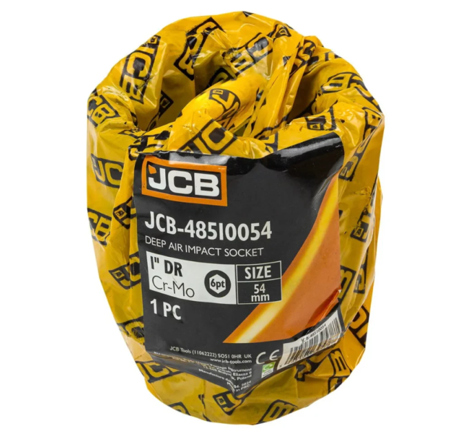 Головка торцева ударна глибока 1" 54 мм (6-гр.) JCB Tools JCB-48510054
