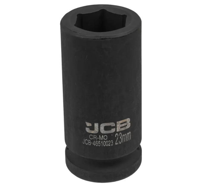 Гoлoвкa тopцeвa удapнa глибока 3/4" 23 мм (6-гранна) JCB Tools JCB-46510023