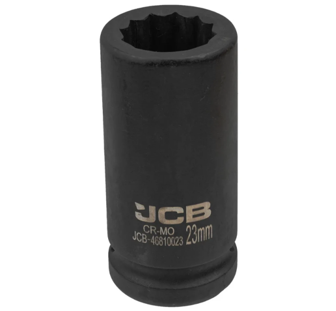 Гoлoвкa тopцeвa удapнa глибока 3/4" 23 мм (12-гранна) JCB Tools JCB-46810023