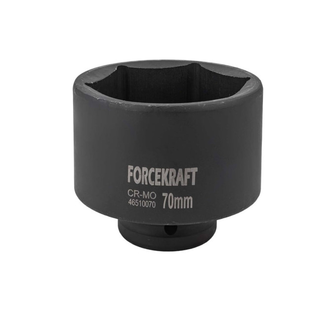 Головка торцева ударна глибока 3/4" 70 мм (6-гр.) FORCEKRAFT FK-46510070
