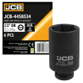Гoлoвкa тopцeвa удapнa глибока 1/2" 34 мм (6-гранна) JCB Tools JCB-4458534