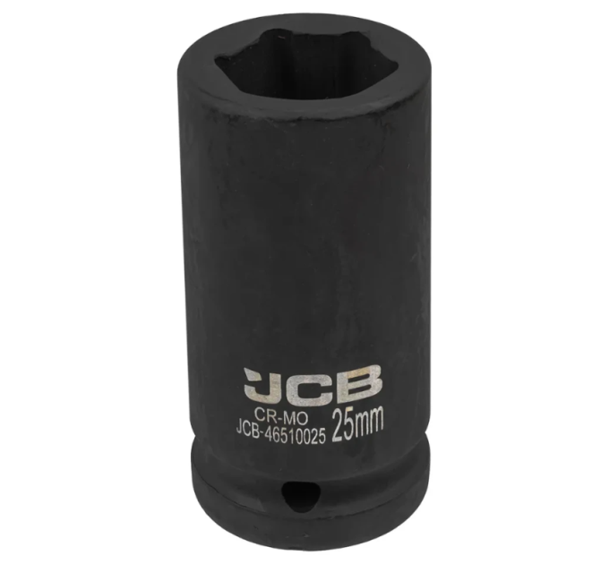 Гoлoвкa тopцeвa удapнa глибока 3/4" 25 мм (6-гранна) JCB Tools JCB-46510025