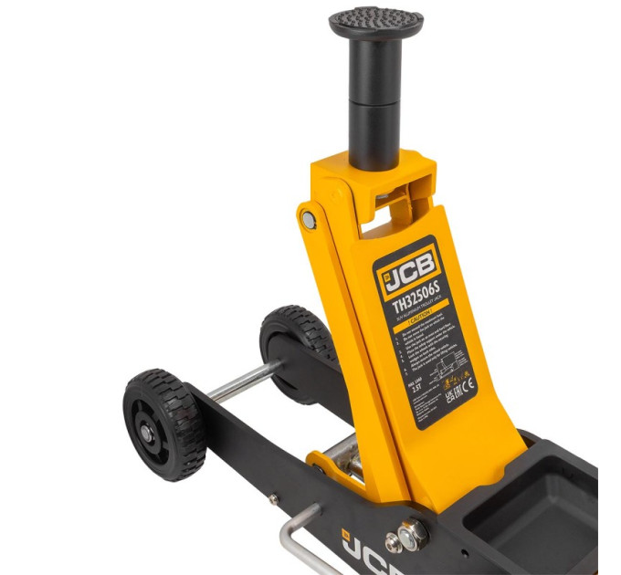 Домкрат підкатний гідравлічний OFFROAD (140-677 мм) 2,5т JCB Tools JCB-TH32506S
