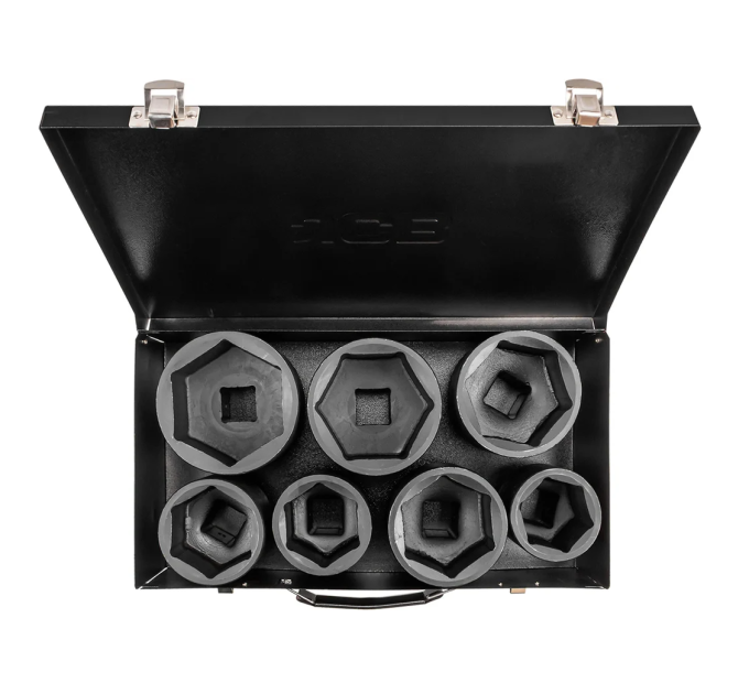 Набір головок ударних 7 од. 1" (6-гр.) (46-75 мм) JCB Tools JCB-8071-5MPB