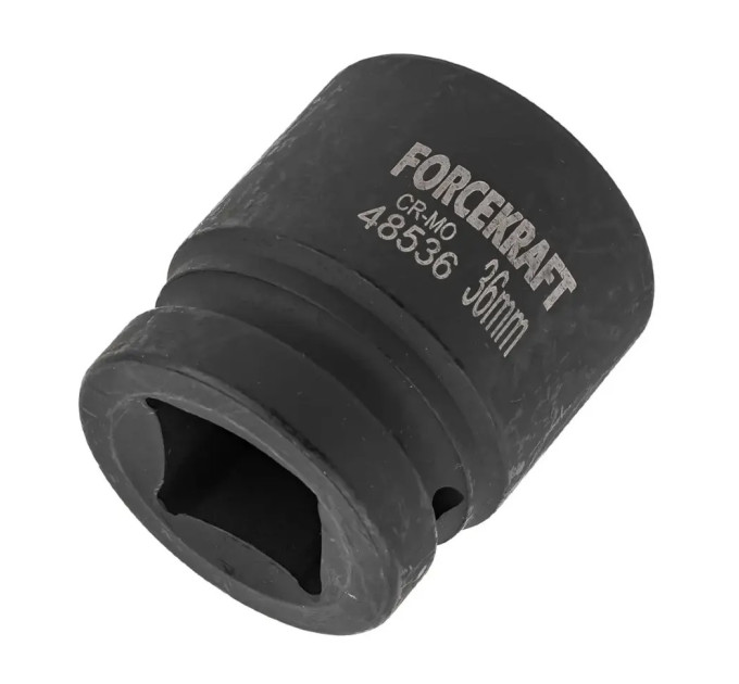 Головка торцева ударна 1" 36 мм (6-гр.) FORCEKRAFT FK-48536