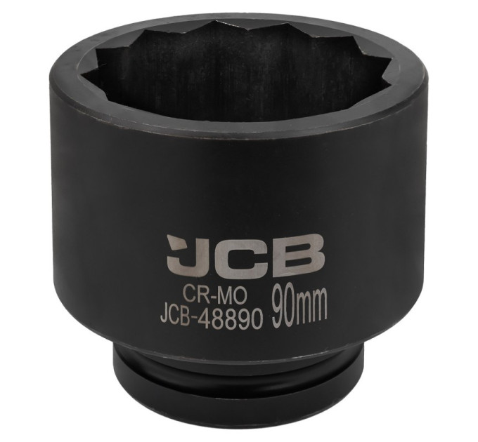 Гoлoвкa тopцeвa удapнa 1" 90 мм (12-гранна) JCB Tools JCB-48890
