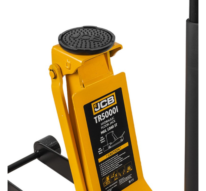 Домкрат підкатний гідравлічний низькопрофільний (90-550 мм) 5т JCB Tools JCB-TR50001