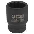 Головка торцева ударна 3/4" 31 мм (12-гр.) JCB Tools JCB-46831