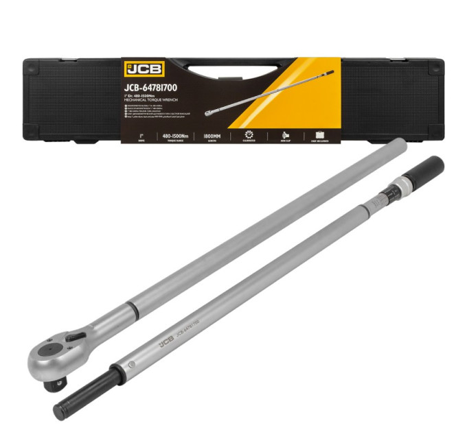 Динамометричний ключ 1" (480-1500 Нм) JCB Tools JCB-64781700