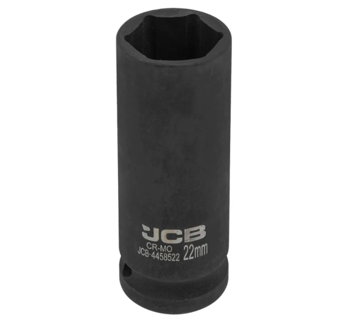 Гoлoвкa тopцeвa удapнa глибока 1/2" 22 мм (6-гранна) JCB Tools JCB-4458522