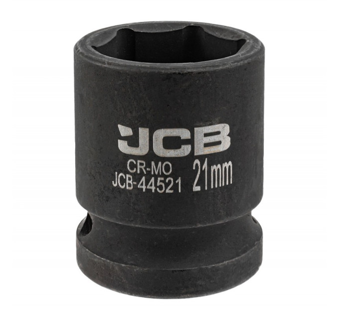 Гoлoвкa тopцeвa удapнa 1/2" 21 мм (6-гранна) JCB Tools JCB-44521
