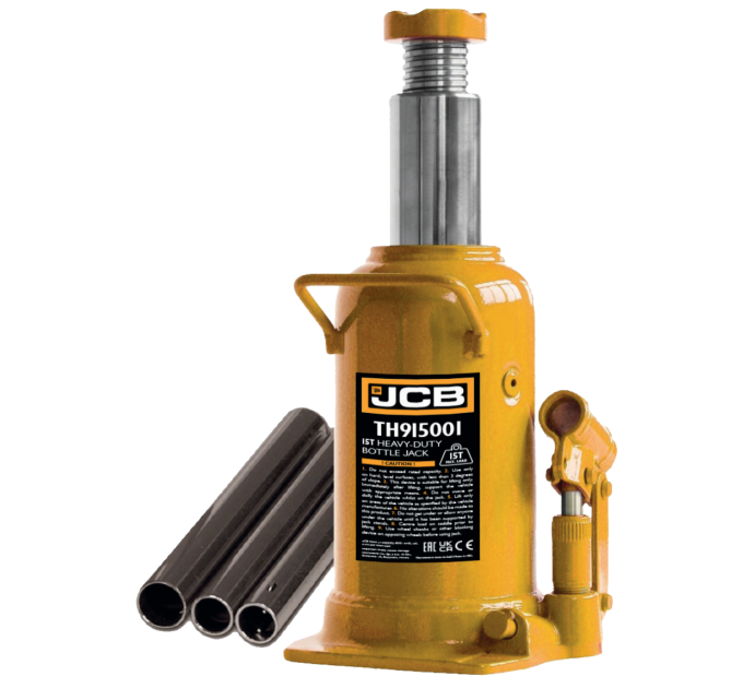 Домкрат пляшковий (228-508 мм) 15т JCB Tools JCB-TH915001