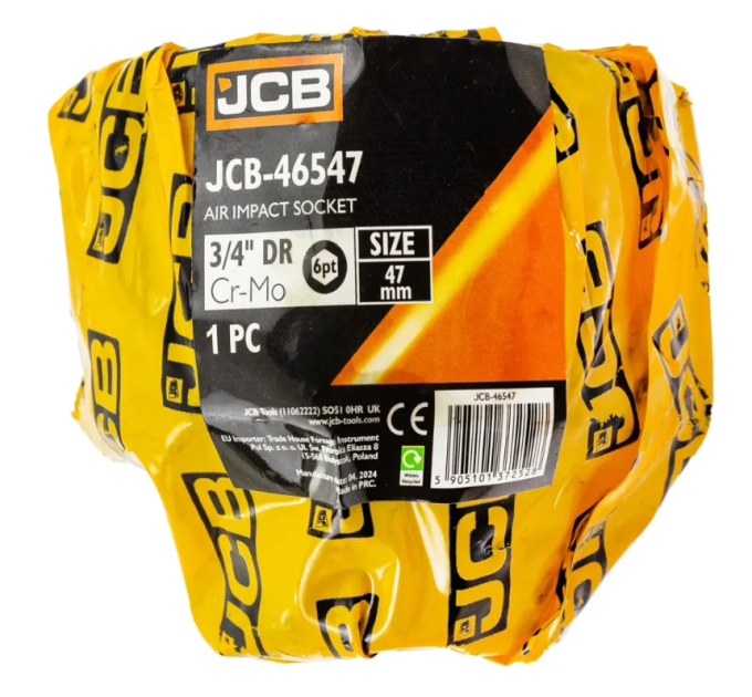 Гoлoвкa тopцeвa удapнa 3/4" 47 мм (6-гранна) JCB Tools JCB-46547