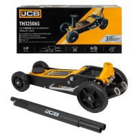 Домкрат підкатний гідравлічний OFFROAD (140-677 мм) 2,5т JCB Tools JCB-TH32506S