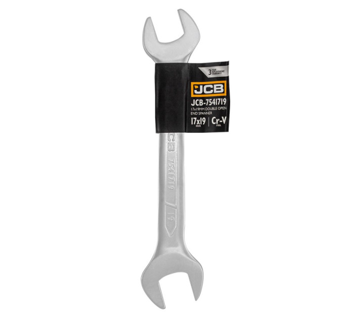 Ключ ріжковий 17x19 мм JCB Tools JCB-7541719