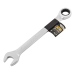 Ключ гайковий з тріскачкою 19 мм JCB Tools JCB-75719