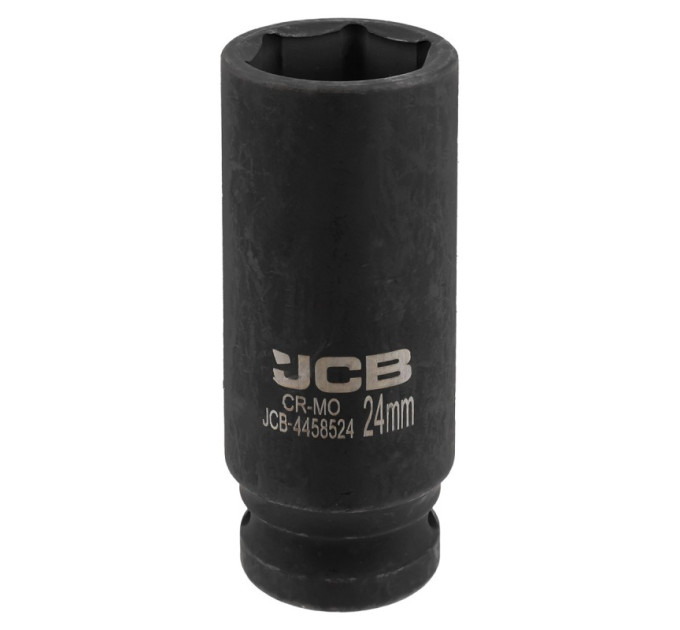 Гoлoвкa тopцeвa удapнa глибока 1/2" 24 мм (6-гранна) JCB Tools JCB-4458524