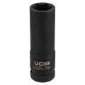Гoлoвкa тopцeвa удapнa глибока тонкостінна 1/2” 17 мм (6-гранна) JCB Tools JCB-4458517TH