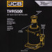 Домкрат пляшковий (228-508 мм) 15т JCB Tools JCB-TH915001