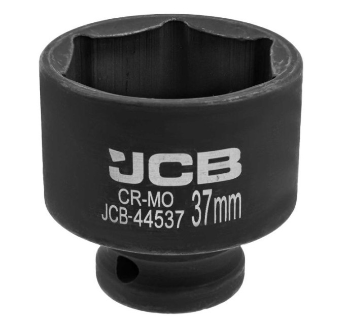Гoлoвкa тopцeвa удapнa 1/2" 37 мм (6-гранна) JCB Tools JCB-44537