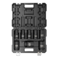 Набір головок ударних глибоких 8 од. 1'' (6-гр.) JCB Tools JCB-8081-5MPB