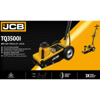 Домкрат пневматично-гідравлічний 35т JCB Tools JCB-TQ35001 Домкрат пневматично-гідравлічний 35т JCB Tools JCB-TQ35001