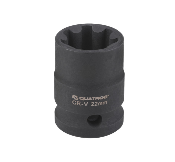 Головка для гальмівного суппорта 1/2" 22 мм 7-гранна QUATROS QS70022