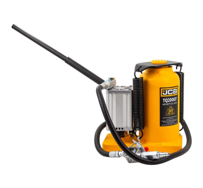 Домкрат пневматично-гідравлічний пляшкового типу 20т JCB Tools JCB-TQ20007
