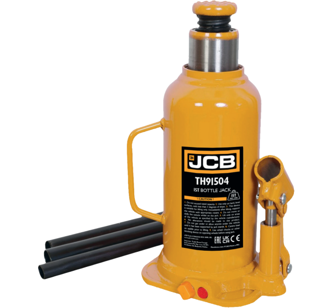Домкрат пляшковий (227-457 мм) 15т JCB Tools JCB-TH91504