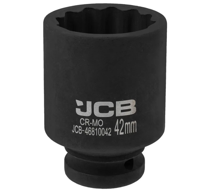 Головка торцева ударна глибока 3/4" 42 мм (12-гр.) JCB Tools JCB-46810042