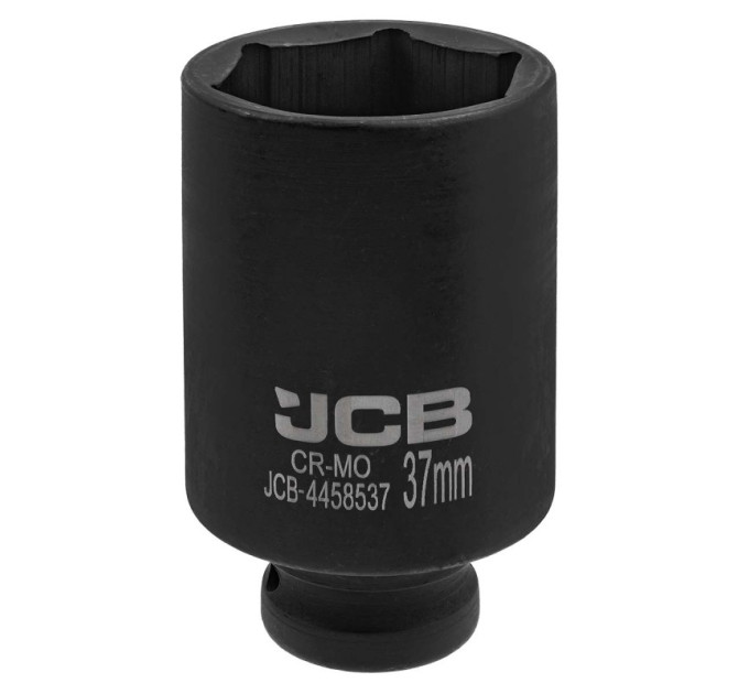 Гoлoвкa тopцeвa удapнa глибока 1/2" 37мм (6-гранна) JCB Tools JCB-4458537
