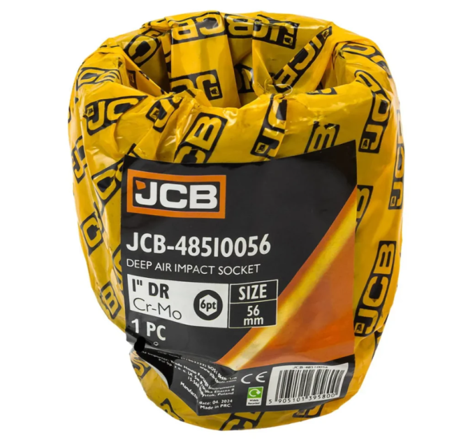 Головка торцева ударна глибока 1" 56 мм (6-гр.) JCB Tools JCB-48510056