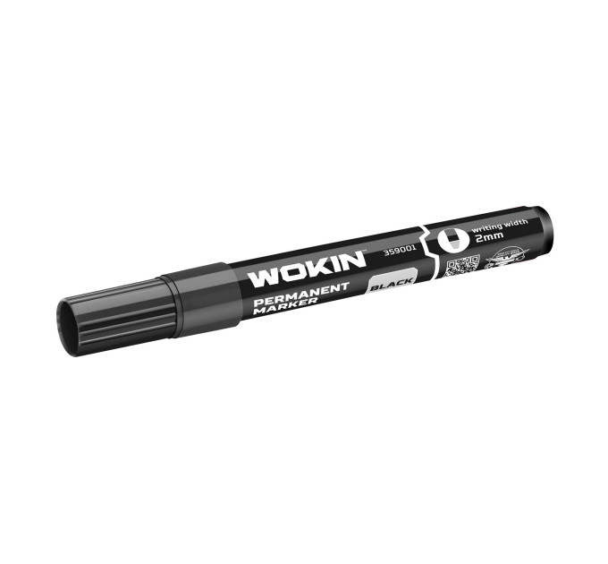 Маркер перманентний чорний WOKIN WK-359001