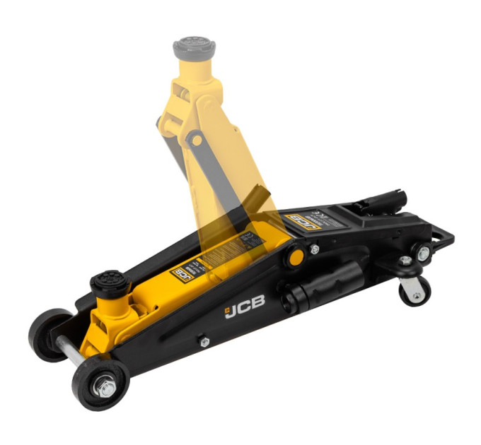 Домкрат підкатний гідравлічний (150-530 мм) 2,5т JCB Tools JCB-T83006XB