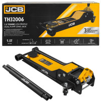 Домкрат підкатний гідравлічний низькопрофільний (70-610 мм) 1,5т JCB Tools JCB-TH32006