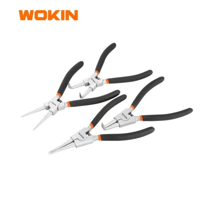 Набір знімачів стопорних кілець 4 пр. 7″ (180 мм) WOKIN WK-104907
