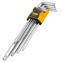 Haбіp Г-подіб. ключів HEX/TORX 9 пр. JCB Tools JCB-5093TXL