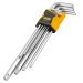 Haбіp Г-подіб. ключів HEX/TORX 9 пр. JCB Tools JCB-5093TXL