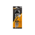 Набір Г-подібних подовжених ключів HEX 10 пр. (1,27 мм-10 мм) JCB Tools JCB-5102L